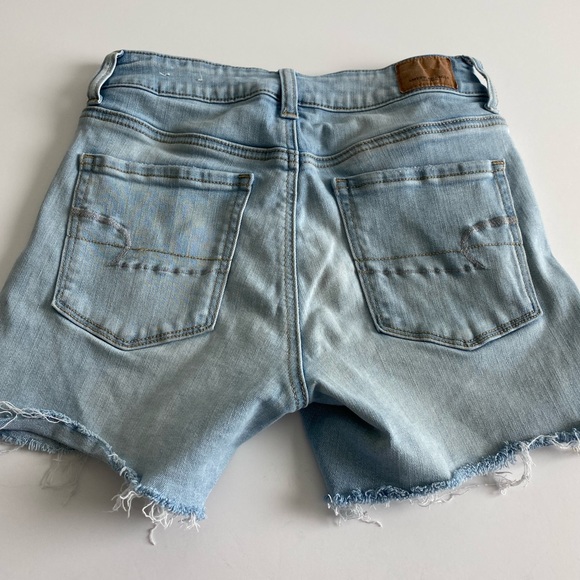 AMERICAN EAGLE HIGH RISE SHORTIE - Picture 7 of 8
